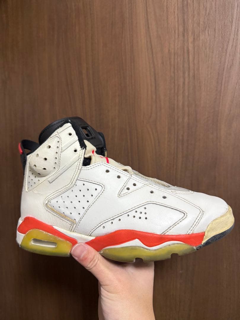 air jordan 6 1991年製　ミッドソールを交換した