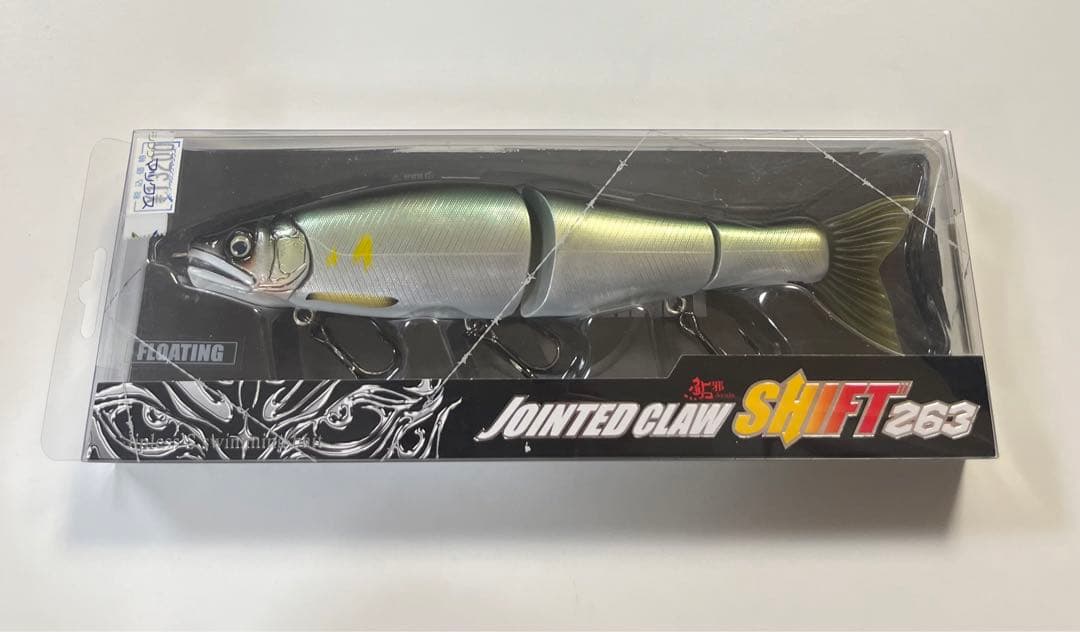 新品　未使用　鮎邪JOINTED CLAW SHIFT 263 ガンクラフト