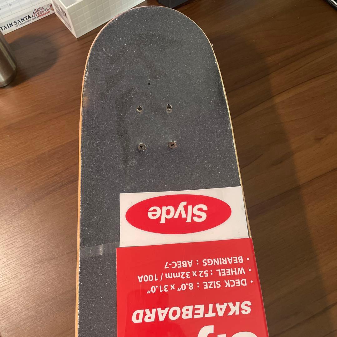 SLYDE GOSKATE スケートボード ホワイト8インチ