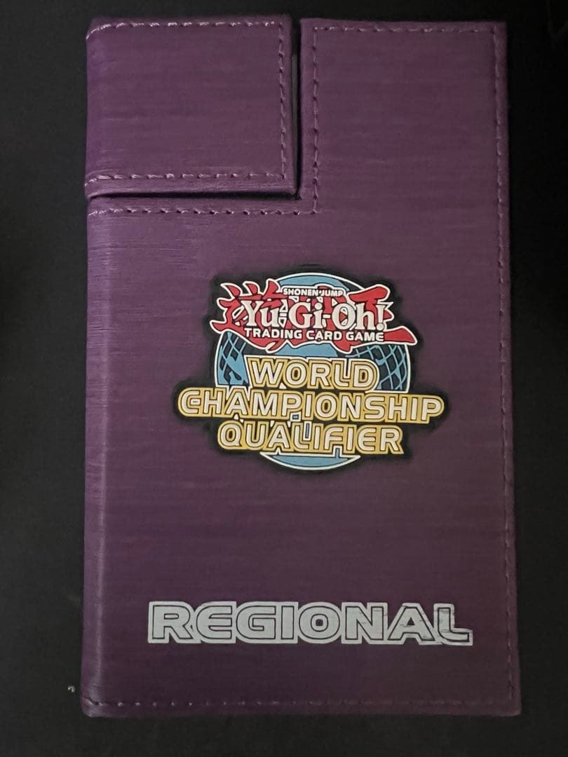 遊戯王　WCQ デッキケース　紫　海外