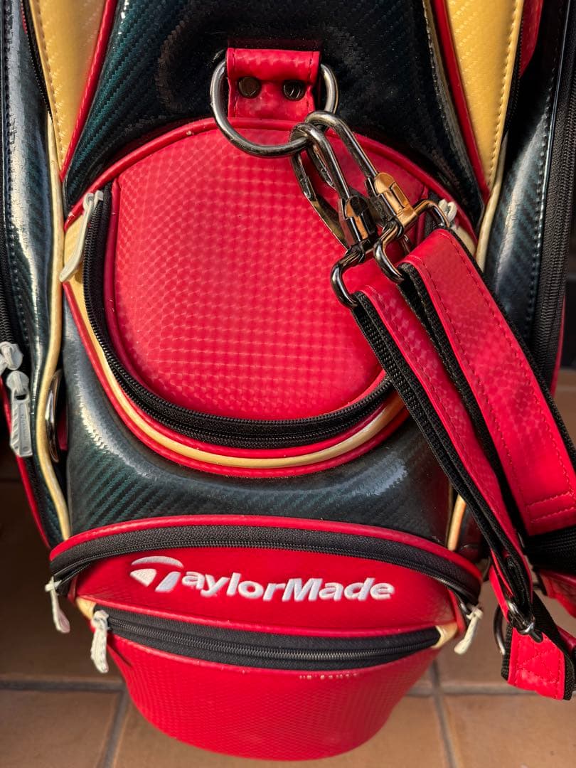 TaylorMade ゴルフバッグ レッド
