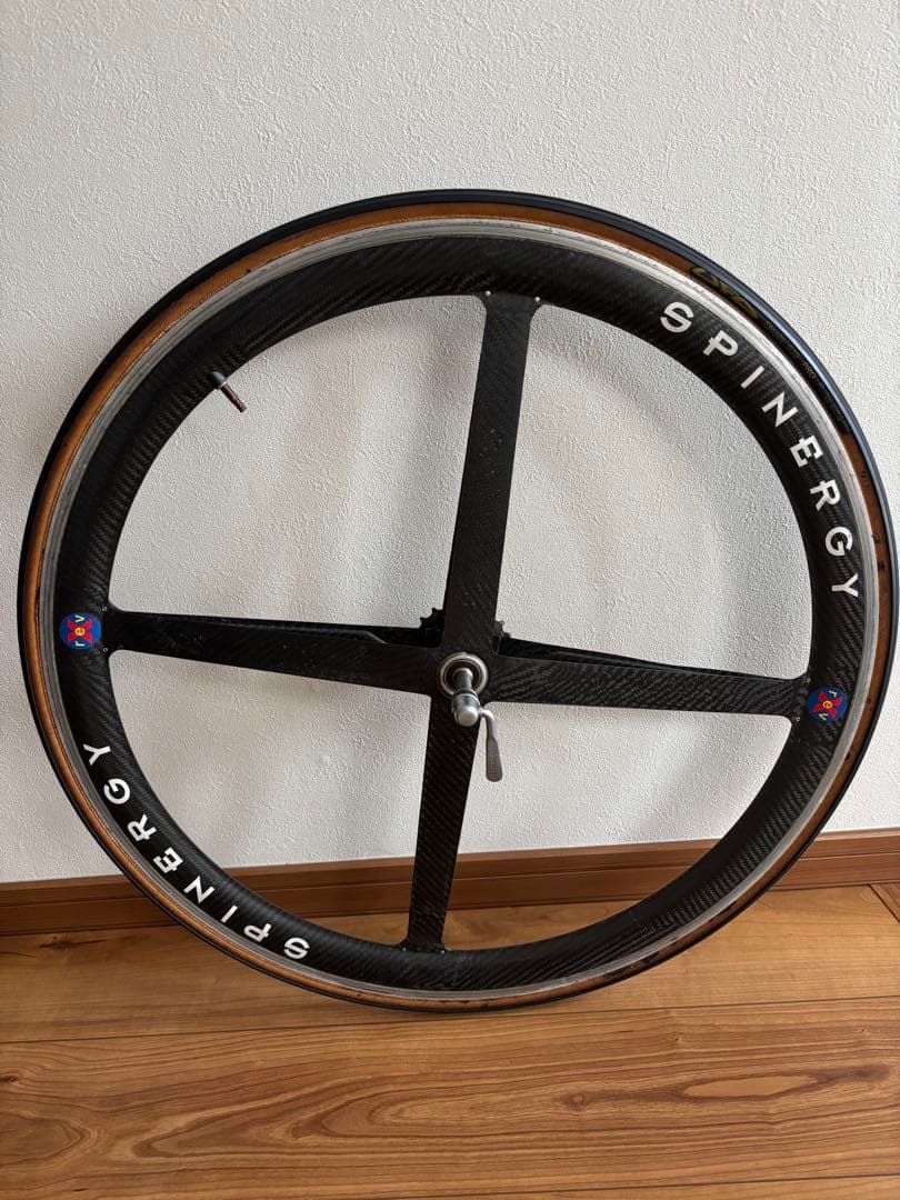 SPINERGY revXカーボンホイール 4本スポーク　リアホイール 700c