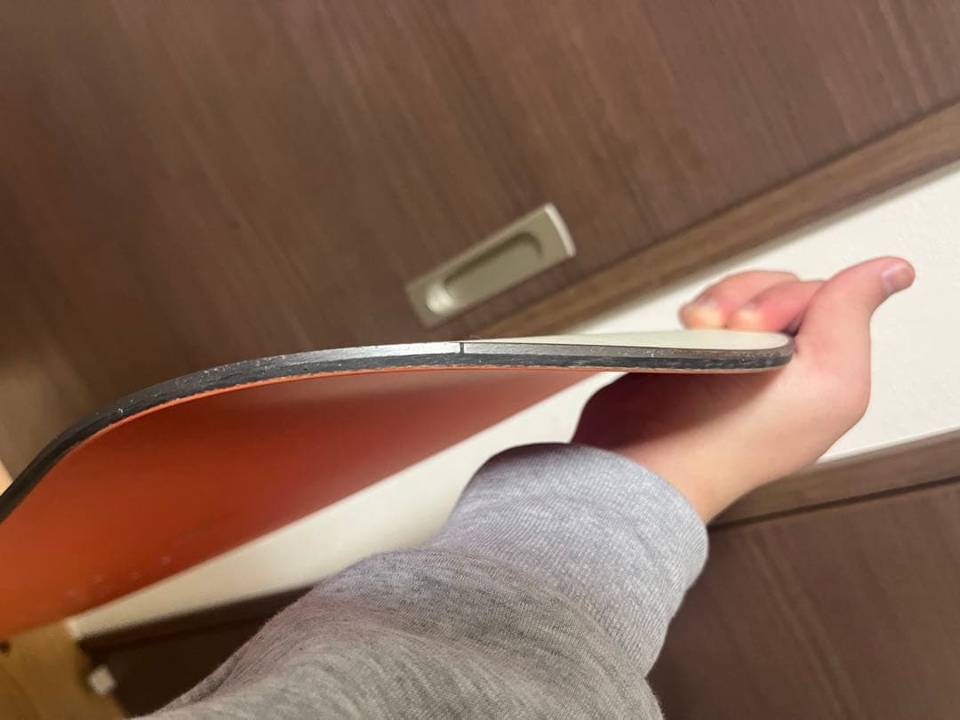 ミッフィー スノーボード オレンジ 白