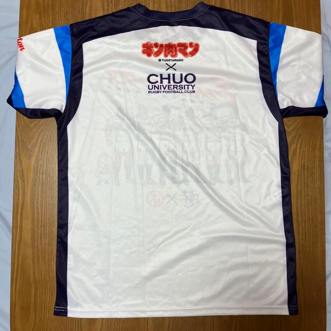 中央大学ラグビー部　キン肉マン　コラボTシャツ