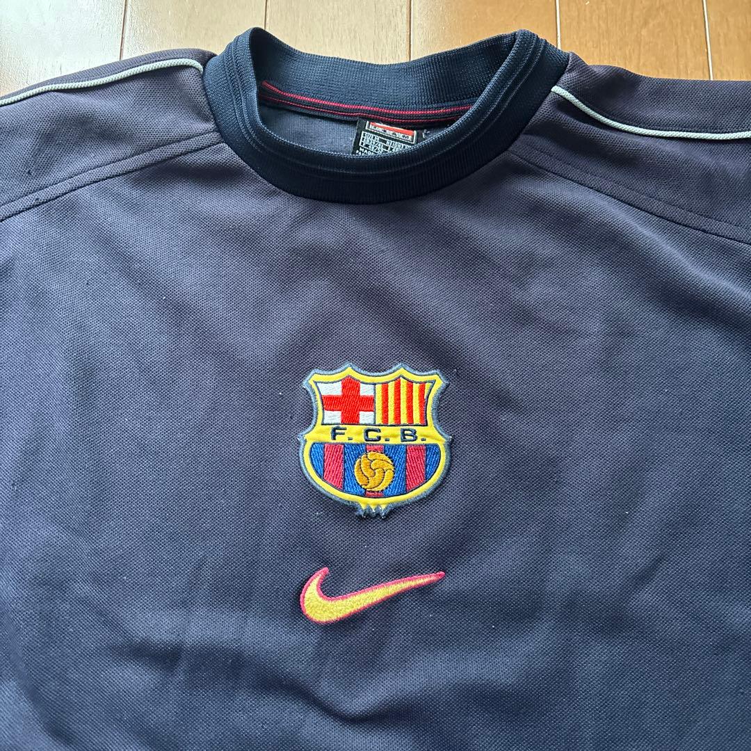 FC Barcelona Nike ジャージ Mサイズ ネイビー