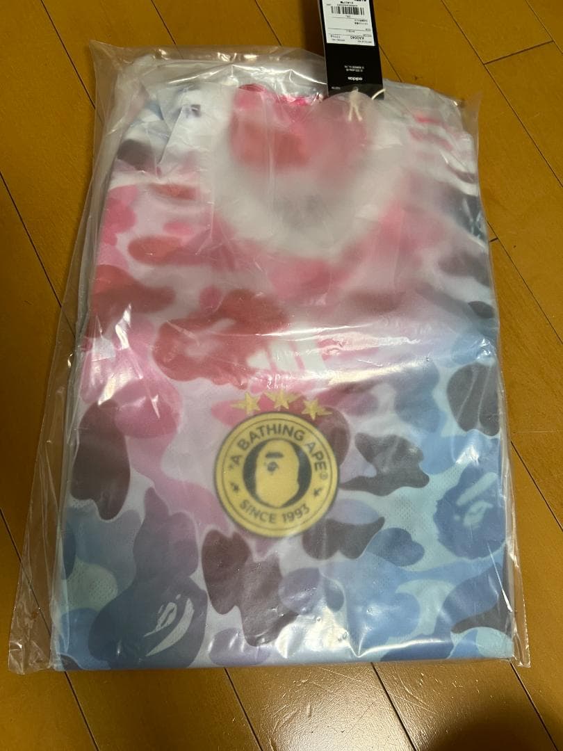 【 BAPE X ADIDAS 】FB JERSEY TOP 2XL ベイプ