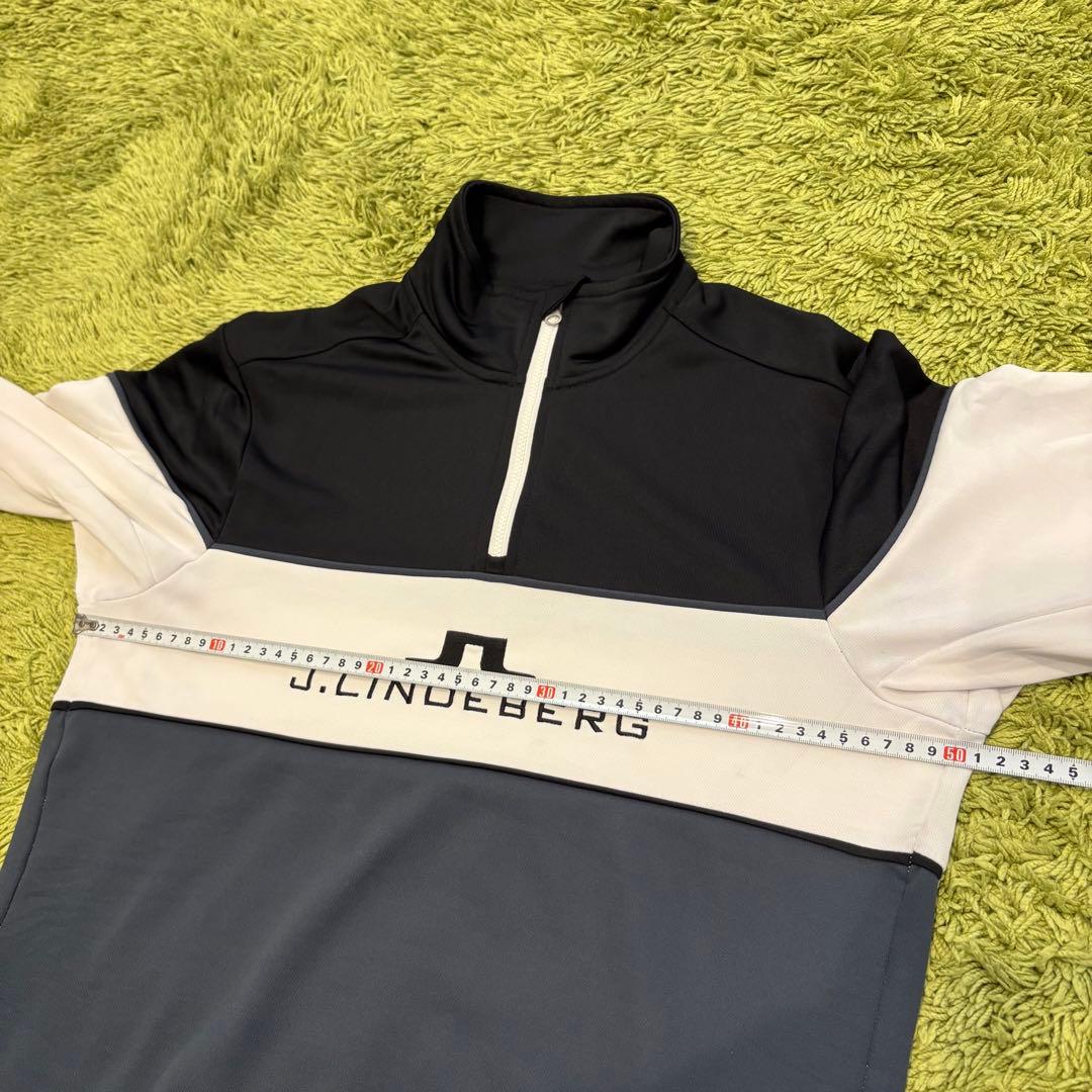 J.LINDEBERG ジェイリンドバーグ ハーフジップシャツ 長袖 Mサイズ