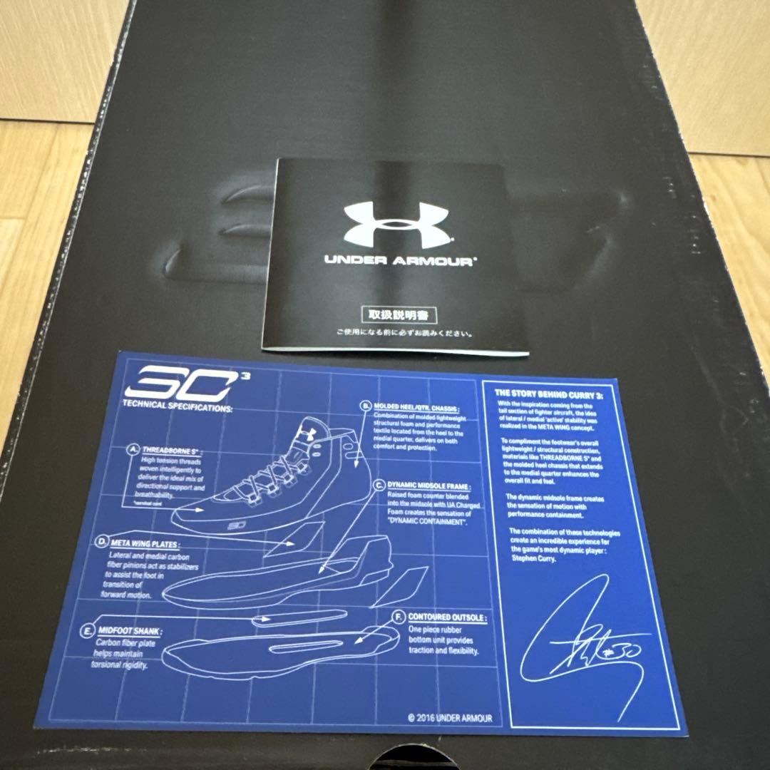 UNDER ARMOUR CURRY 3 LOW(カリー3ローカット)