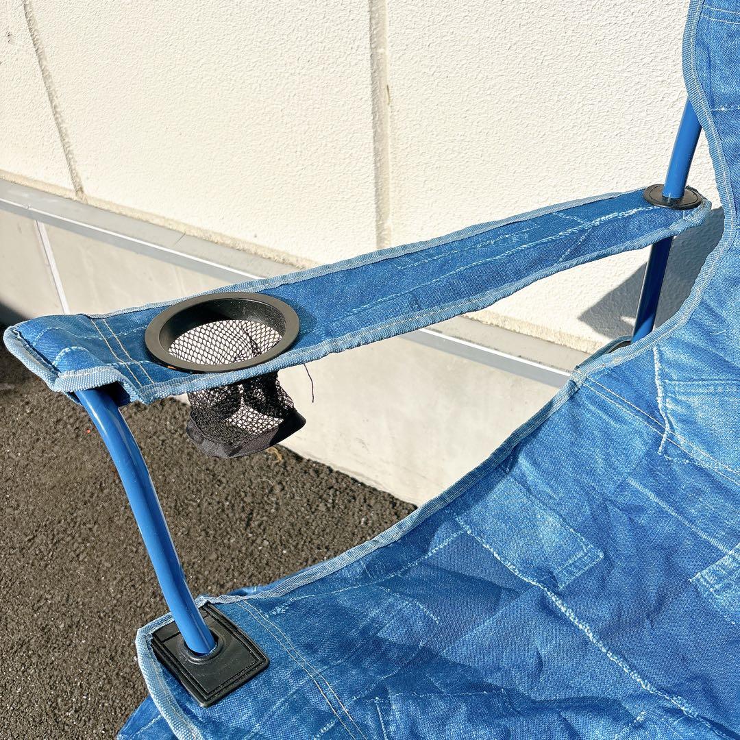 【美品】Coleman デニムブルー 折りたたみチェア 2脚セット