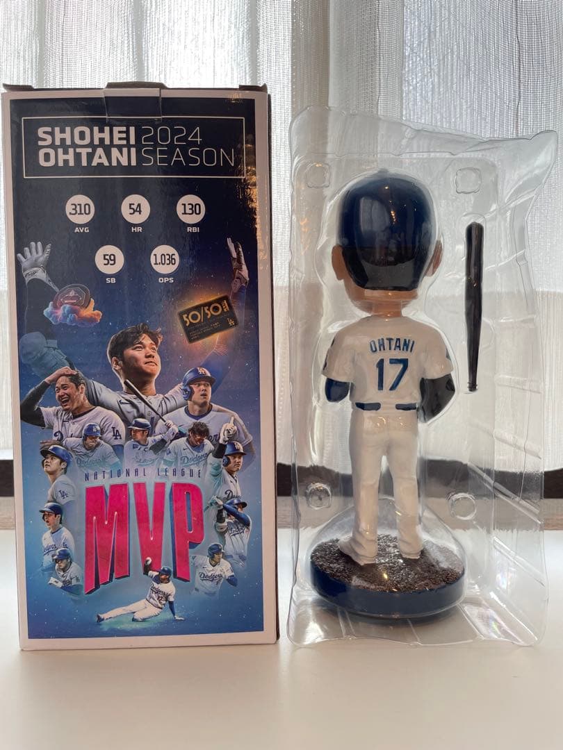 大谷翔平 ボブルヘッド 2025/4/2球場配布品 MVP記念