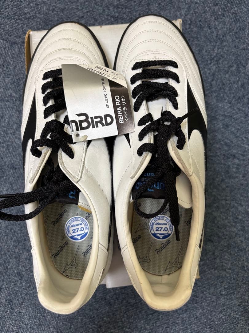 Mizuno BEIRA RIO27.0cm ホワイト/ブラック