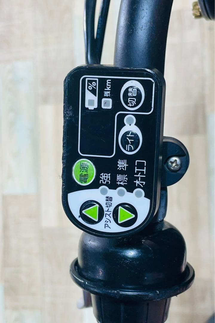 K2156 電動自転車ヤマハ子供乗せ 20インチ 8.9Ah ブラック
