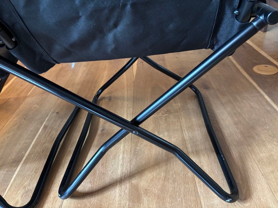 オンウェー Chair-X チェアエックス 2セット ブラック キャンプ チェア
