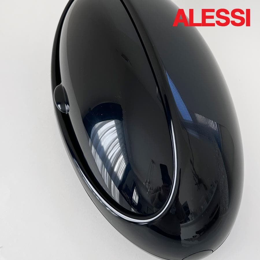 ALESSI Gram アレッシイ ブレッドビン ブラック