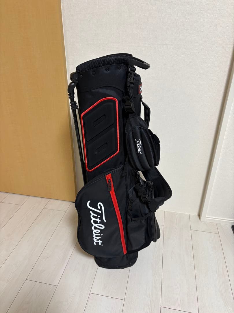 Titleist（タイトリスト） ゴルフ キャディバッグ8.5型【黒】軽量モデル