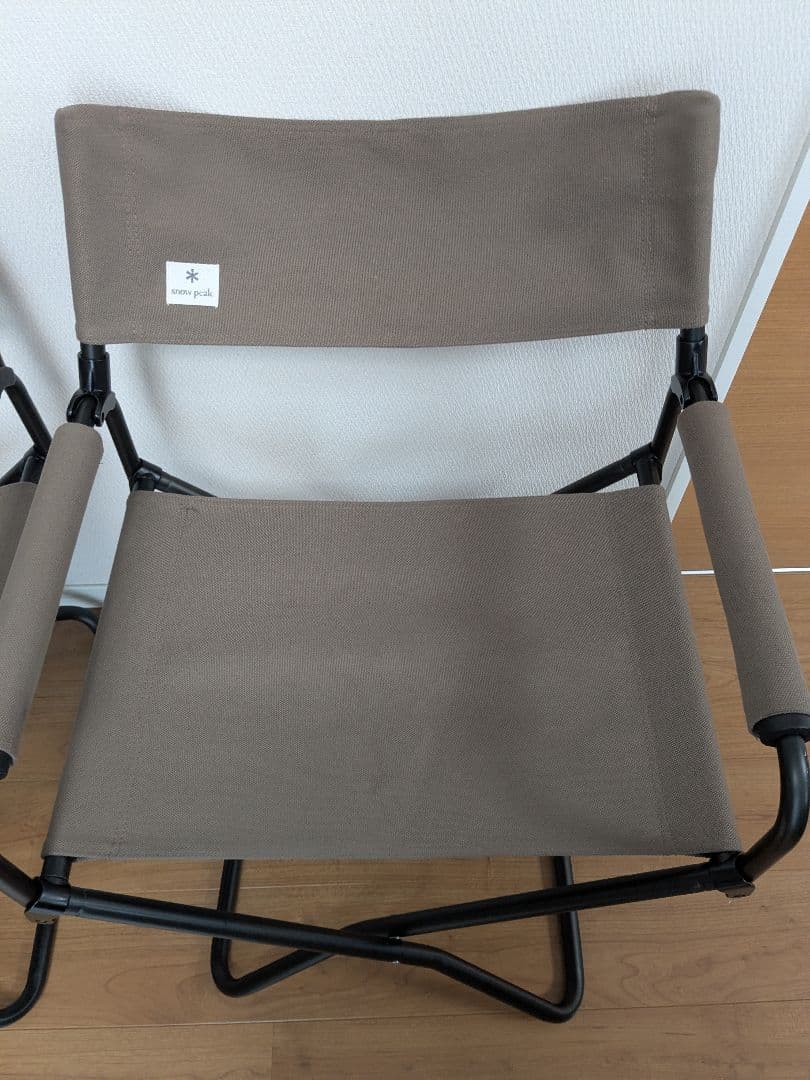 スノーピーク　FDチェアワイド　グレー　2脚セット　LV-077GY