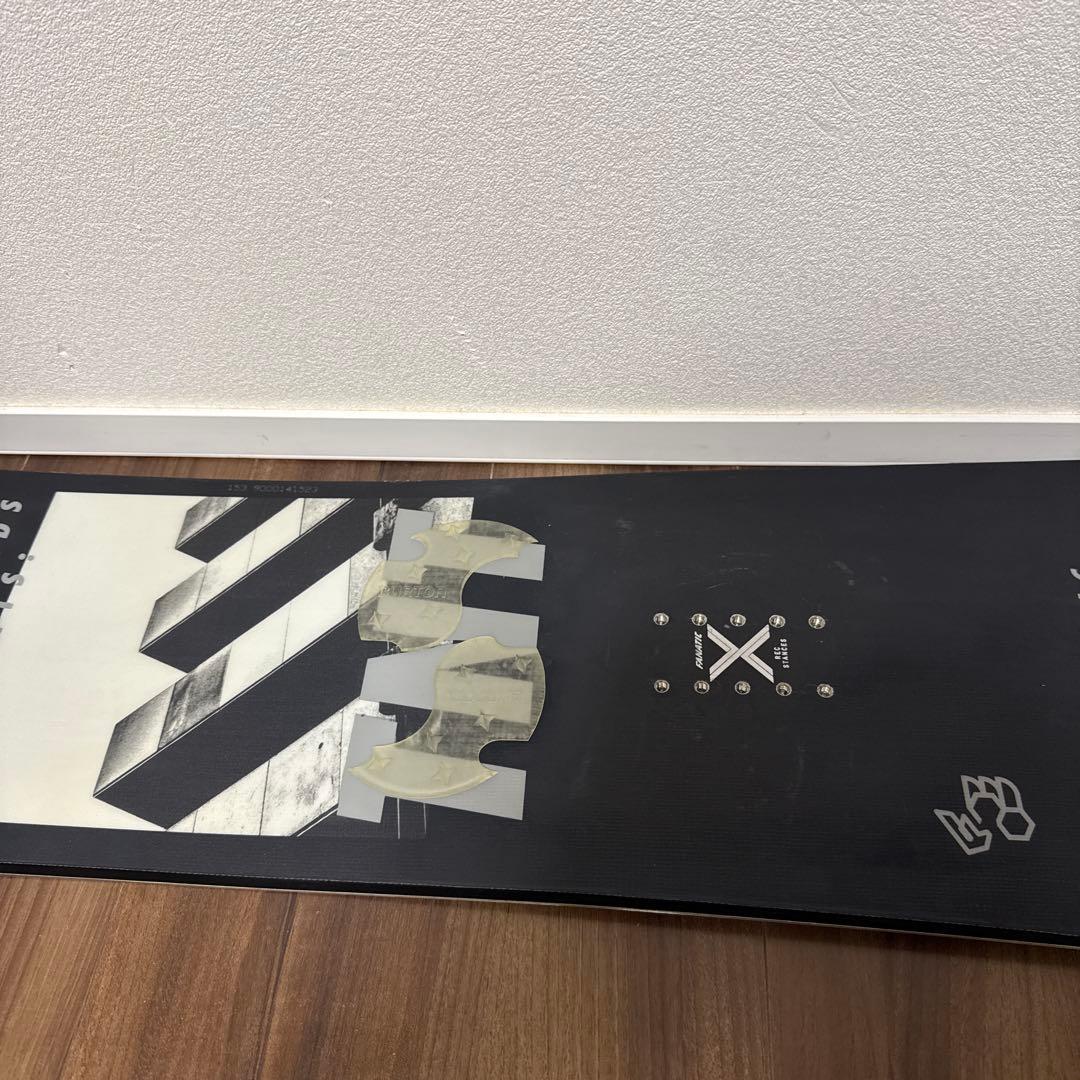 美品 FNTC TNTR スノーボード 153cm グラトリ ダブルキャンバー