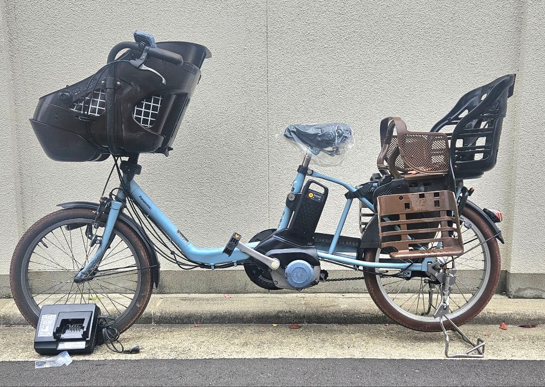 パナソニック♪ギュットミニ♪電動アシスト自転車♪子どものせ♪16Ah♪5点灯
