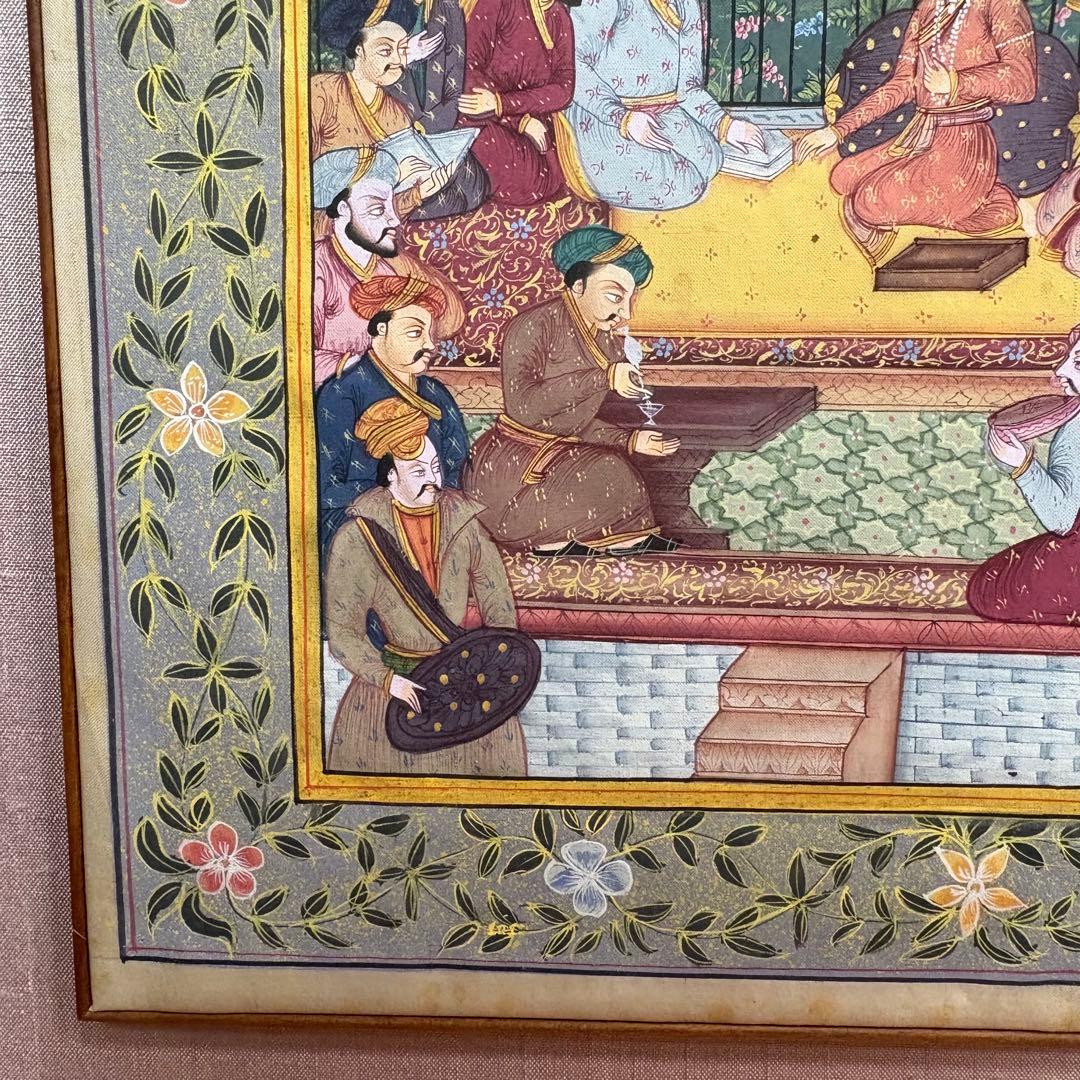 古画 額装 細密画 仏画 宗教画