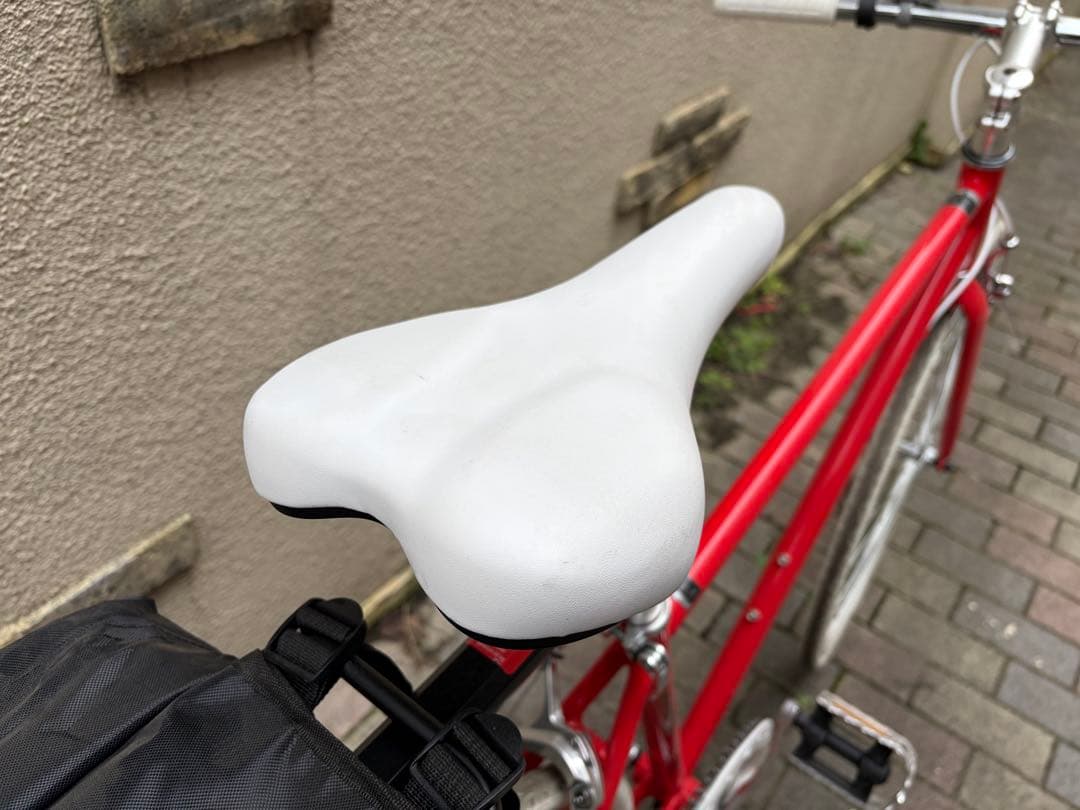 21 technology CL266クロスバイク 荷台サドルバッグ付き