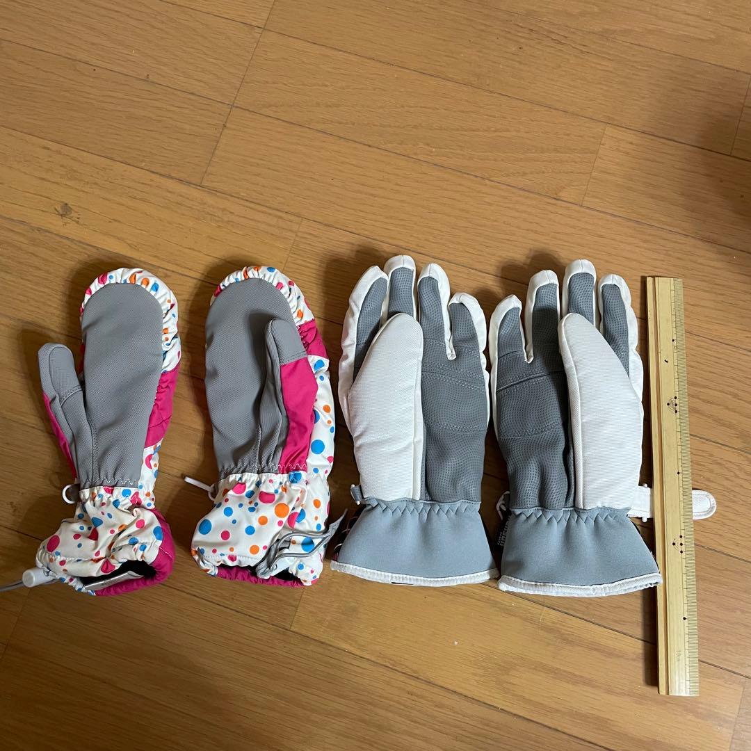 値下げ11/30 DESCENTE スキーウエア　女児130cm used