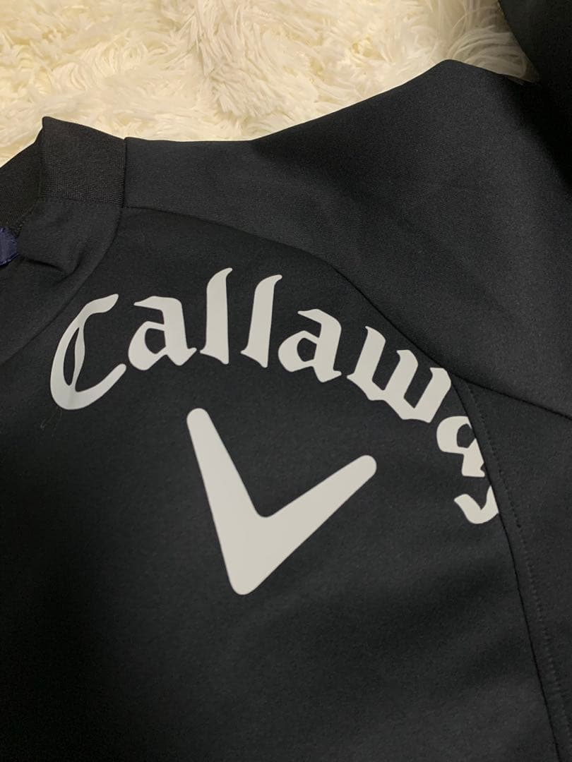 Callaway ダンボールニットモックネックスウェットMサイズ レディース
