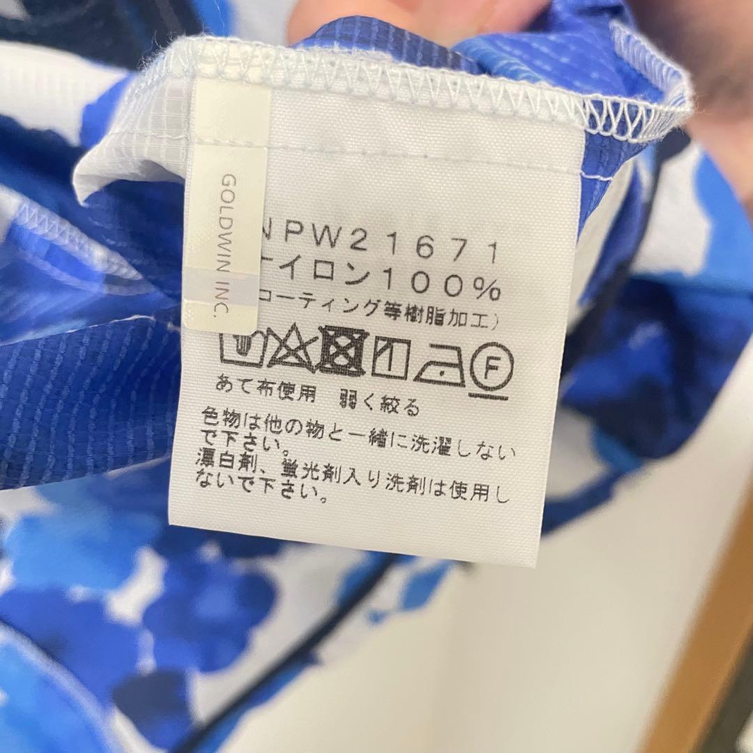 【美品】THE NORTH FACE フード付きウィンドブレーカー　　薄手　M