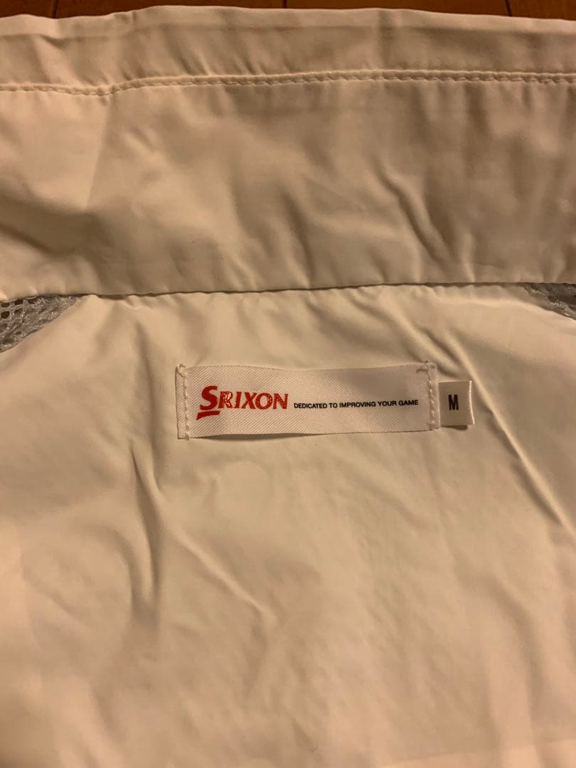 SRIXONレインウェア3点セットサイズM (収納袋付き) ホワイト