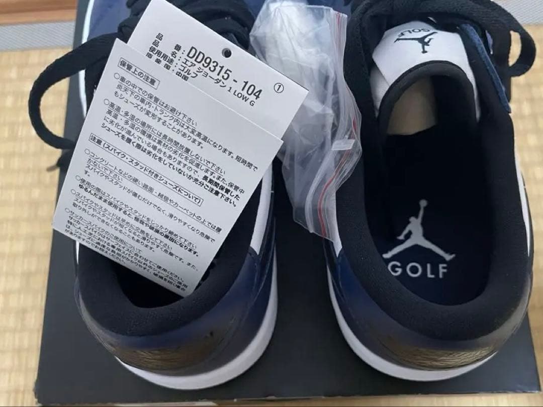 トヨゾウ様AIR JORDAN 1 Golf ネイビー 28.0cm新品未使用