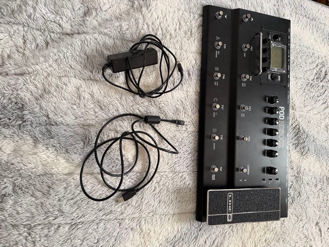 Line 6 POD HD500X Fullyloadedインストール済み
