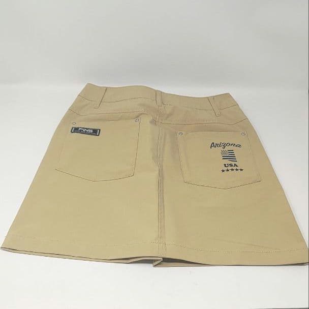 PING APPAREL ゴルフ用レディーススカート ベージュ S