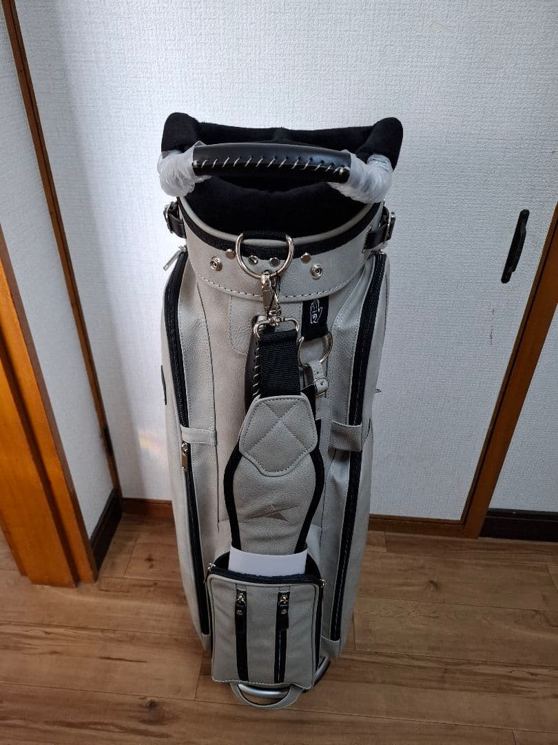 AXEL グレー キャディバッグ 9型 約3.8kg