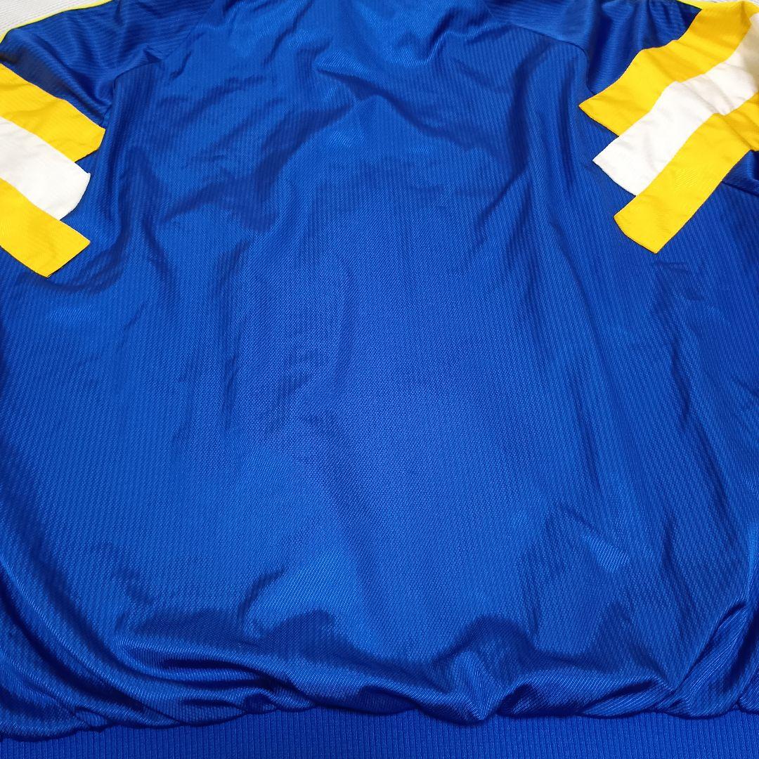 アディダス　ナイロンジャケット　デサント90s スウェーデンカラーサッカー