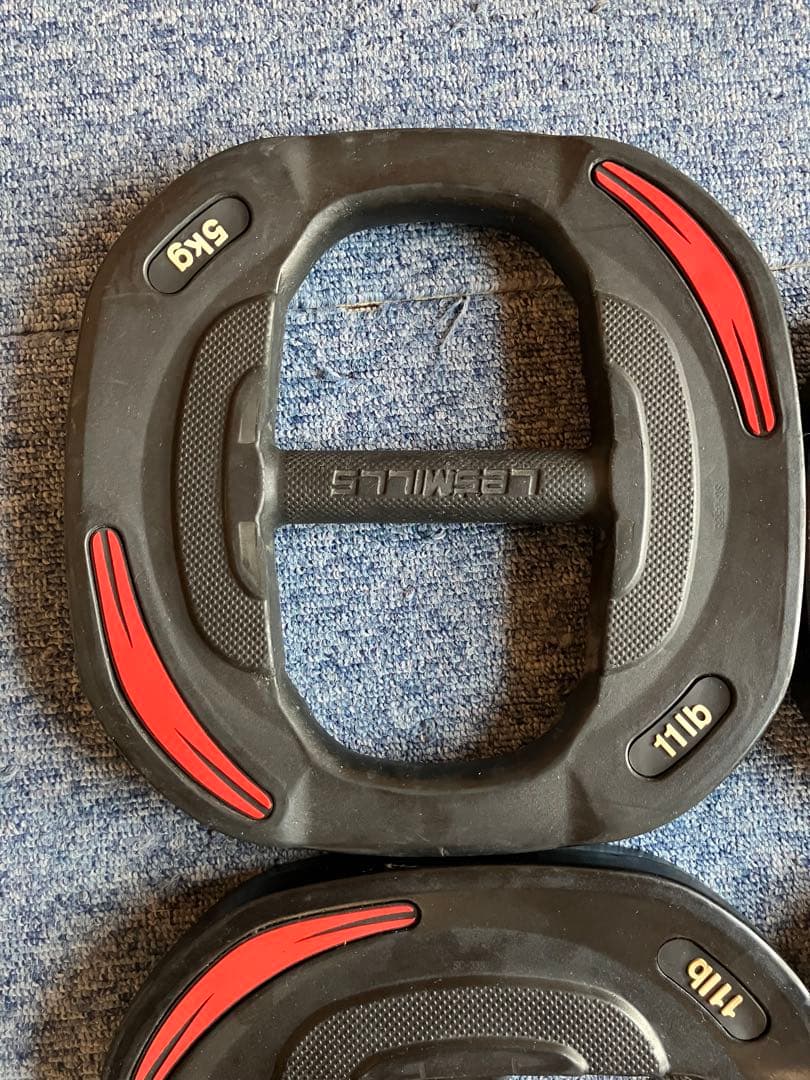 LES MILLS ウエイトプレート　セット　中古