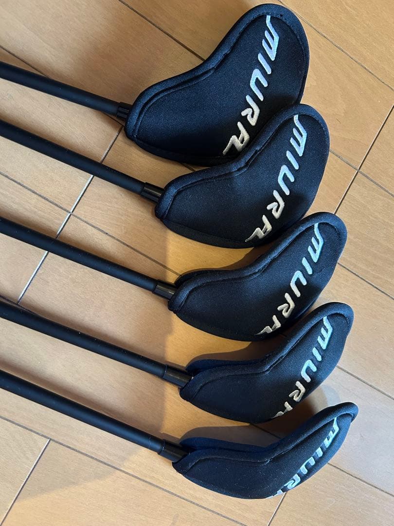 三浦技研 TC-101 アイアンセット　ヘッドカバー付き