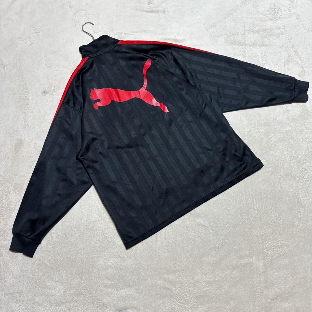 【PUMA/プーマ】 トラックジャケット ジャージ 上 ビッグロゴ S〜M