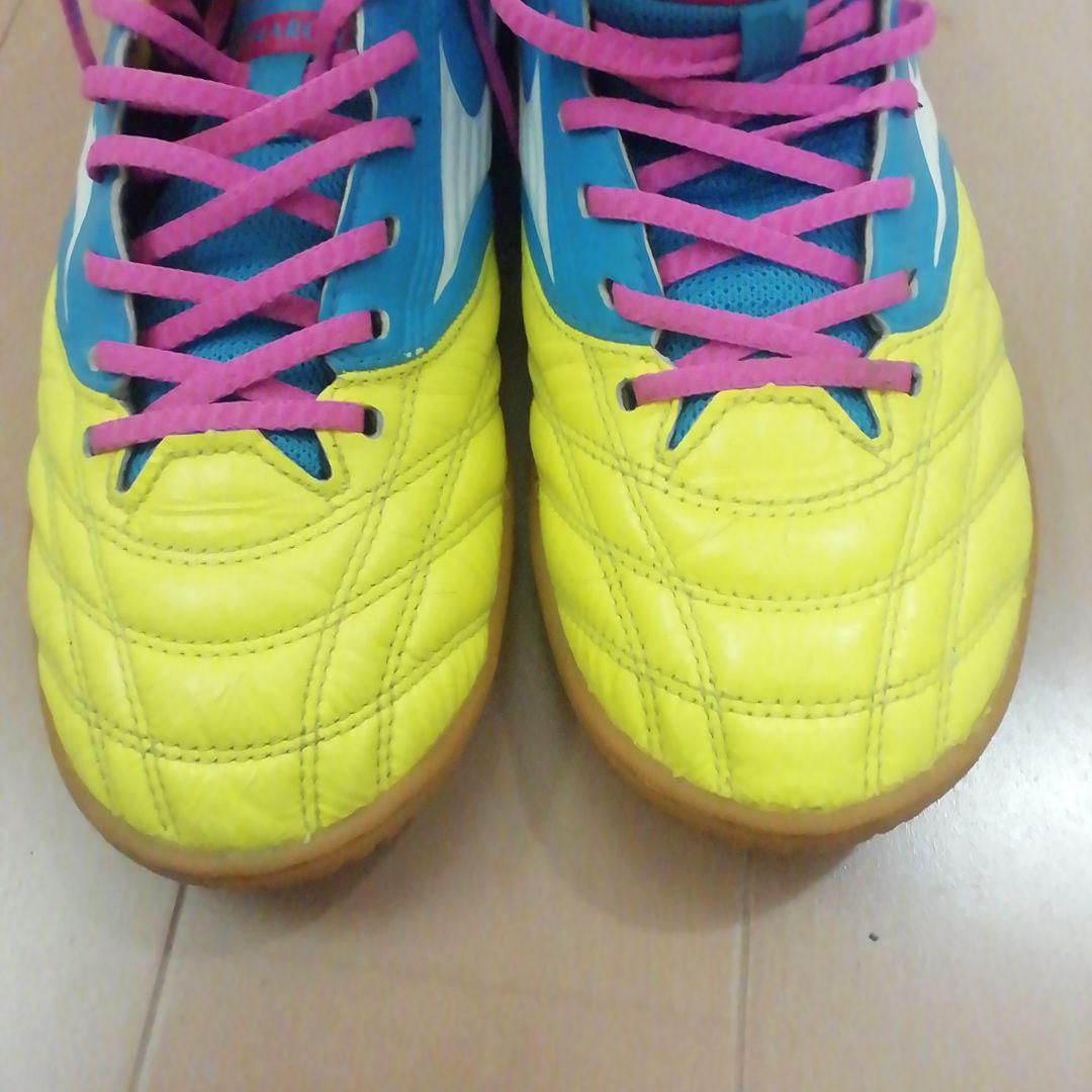 ★Mizunoミズノ モナルシーダ カラフルフットサル室内　27cm　元紐無し★