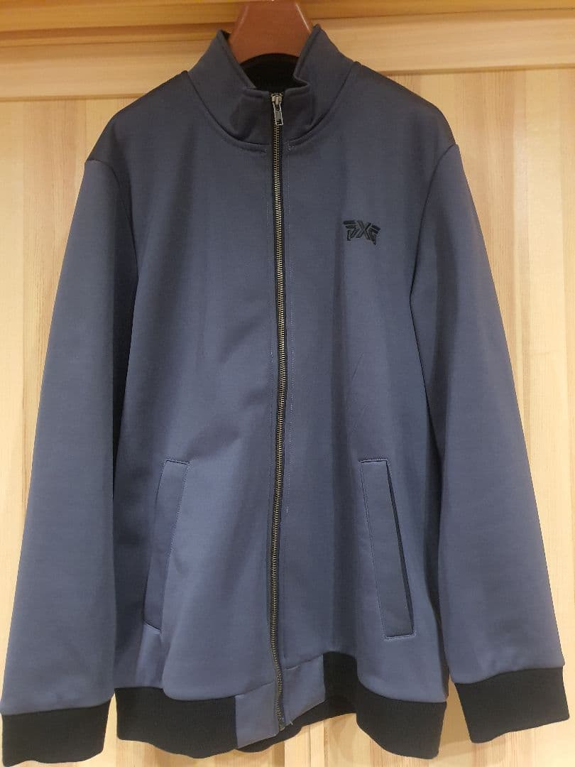 PXG グレー フルジップジャケット
