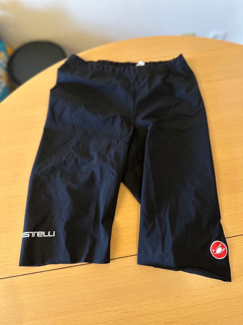 Castelli ブラック ランショーツ