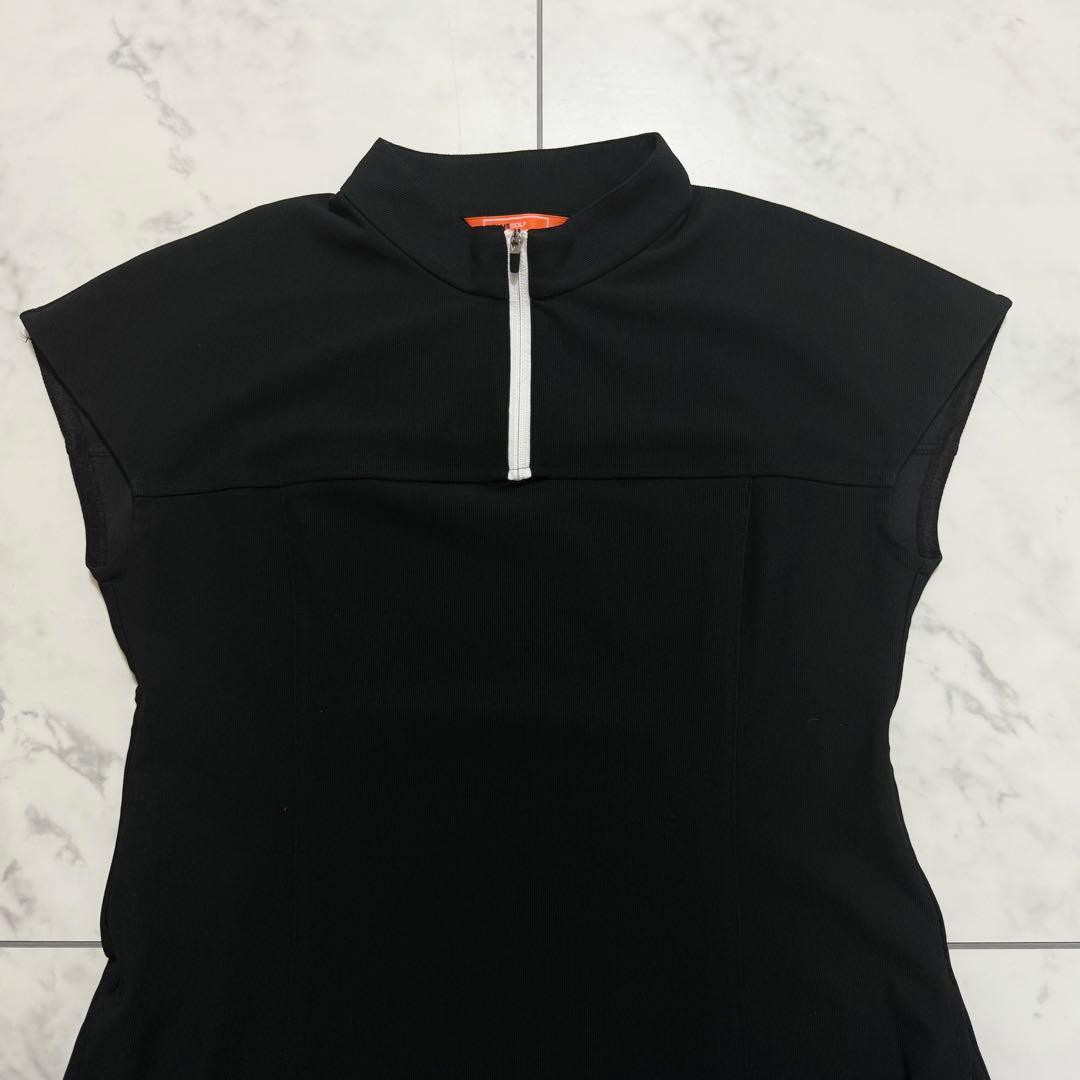 美品❣️BEAMS GOLF ビームスゴルフ　ワンピース 黒　S ゴルフウェア