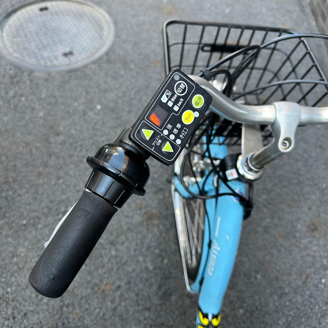 最終価格　ブリヂストン　電動自転車　アシスタ　24インチ　前カゴ付き
