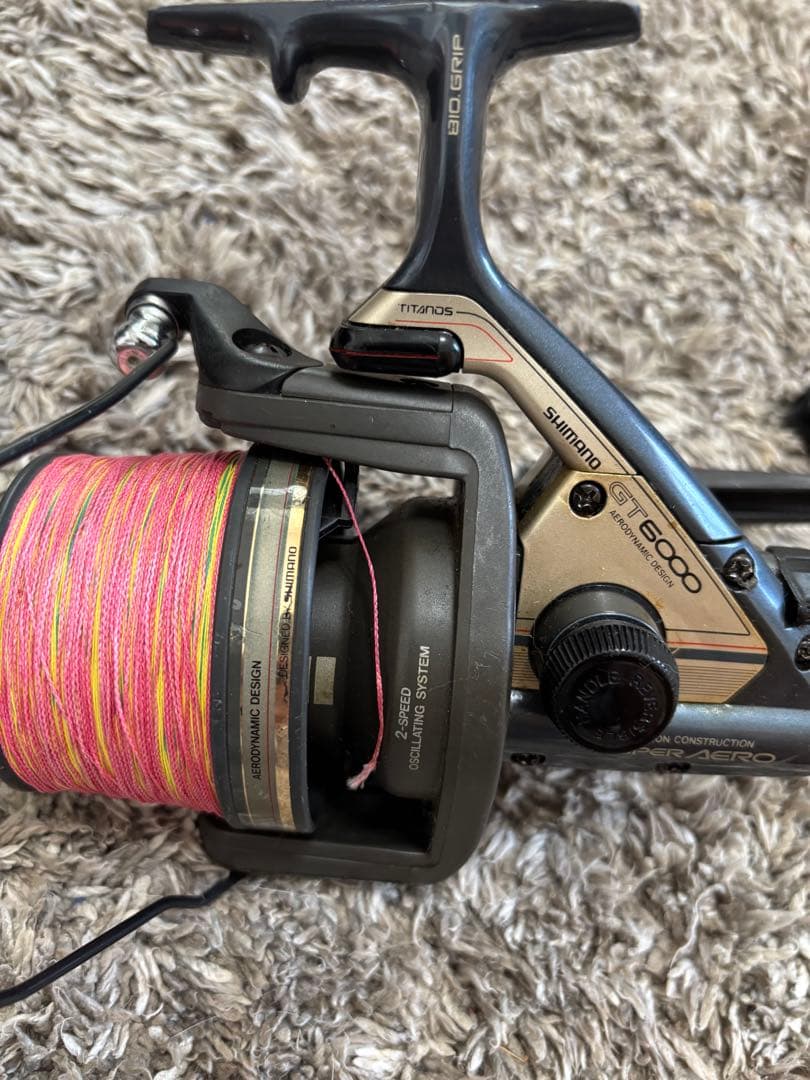 SHIMANO GT 5000 2個　6000 1個　TITANOS