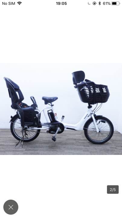 自転車本体 panasonic gyutto mini k