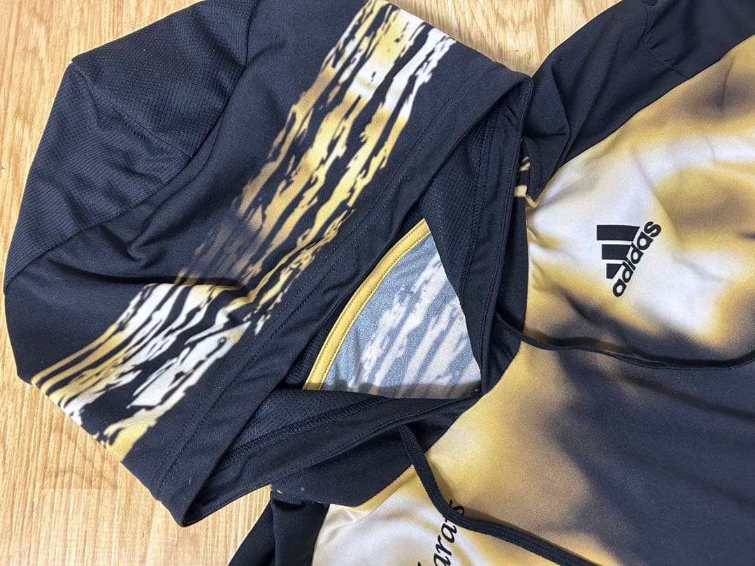 B382 24karats adidasアディダス半袖ジャージセットアップ L