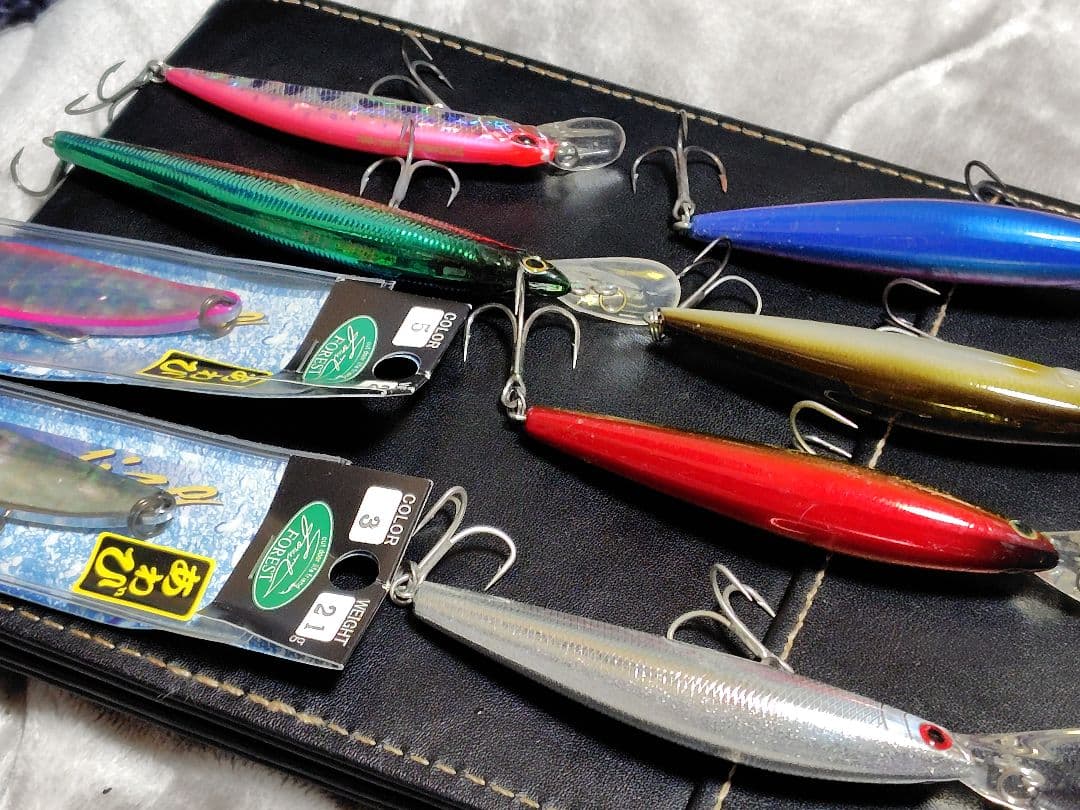 サクラマスミノー×6 スプーン×2 計8個セット