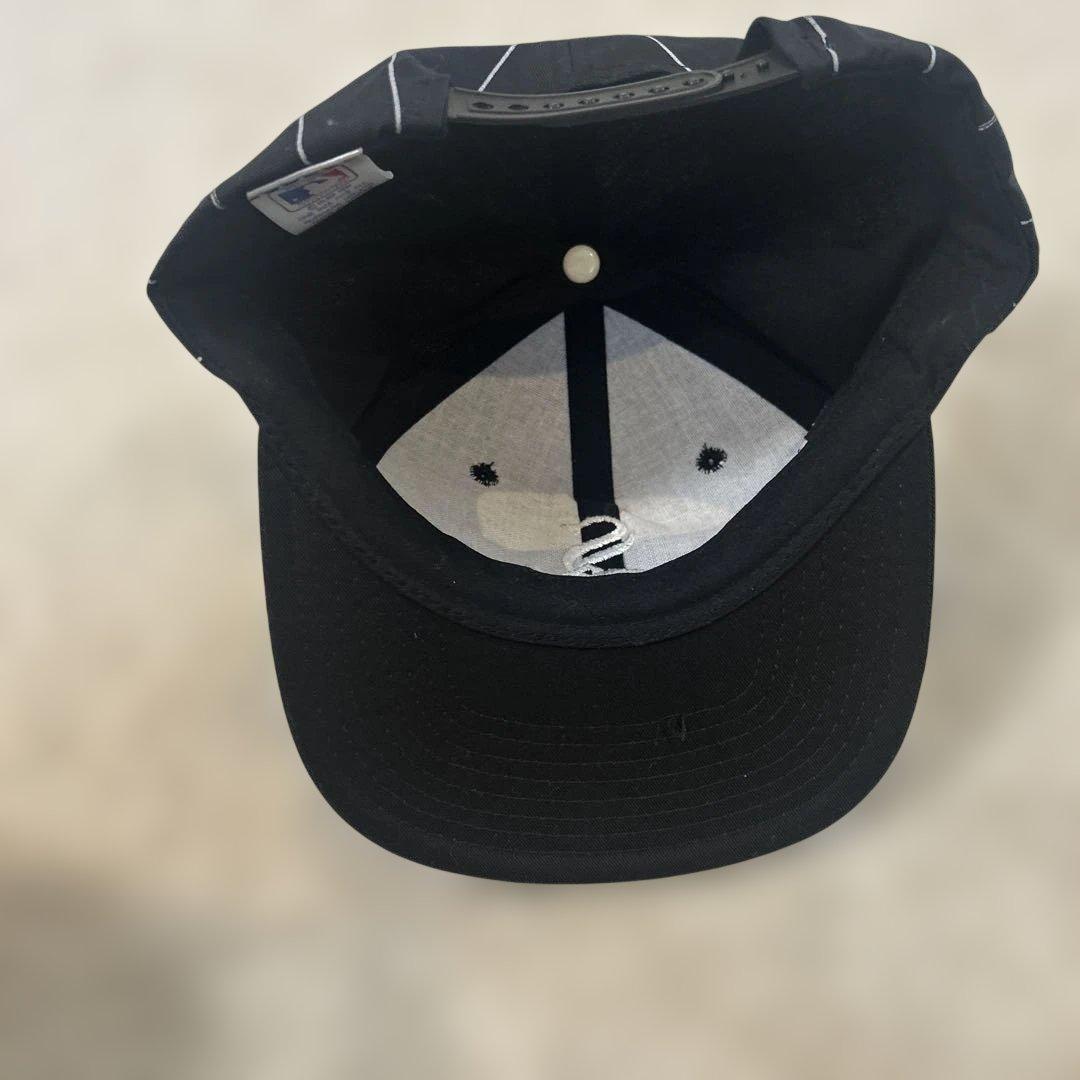 当時物　90s white sox ホワイトソックス　ベースボール キャップ