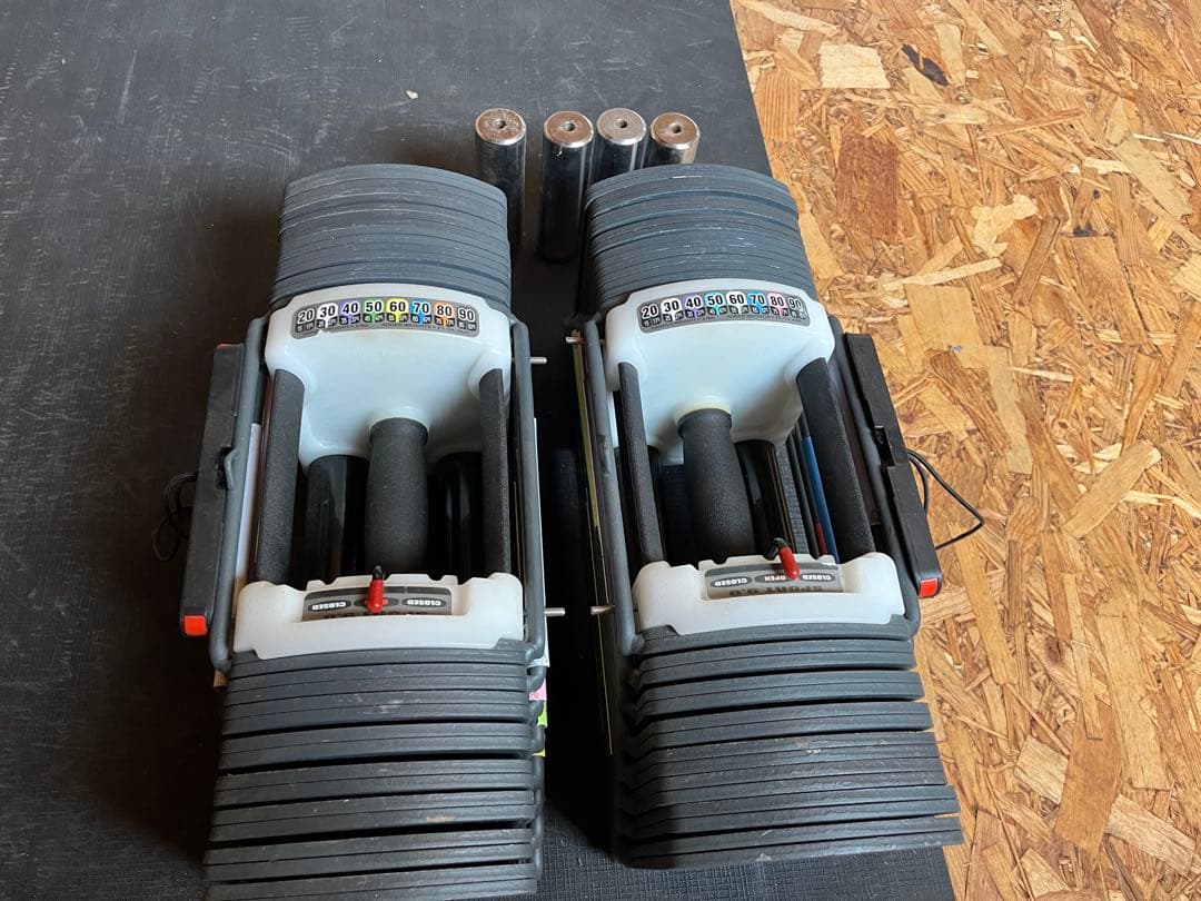 【引取希望】可変式ブロックダンベル　41kg×2個