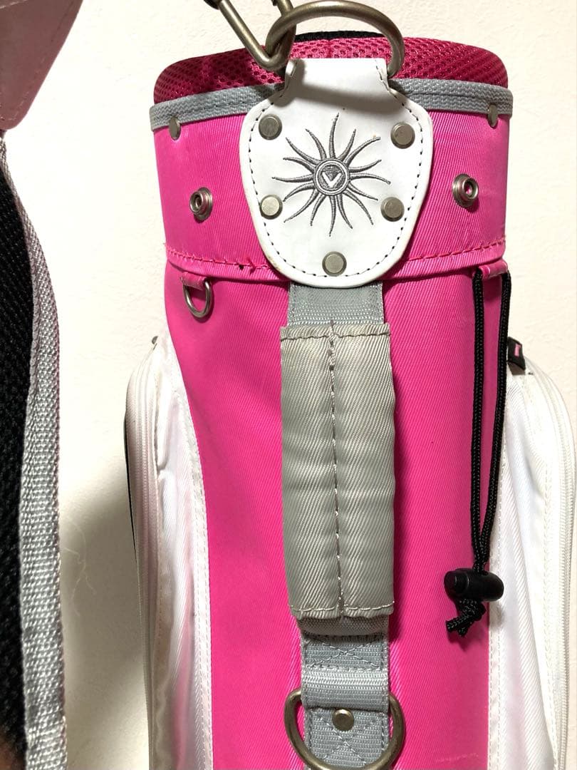 Callaway Solaire キャロウェイ ゴルフバッグ ピンク 美品