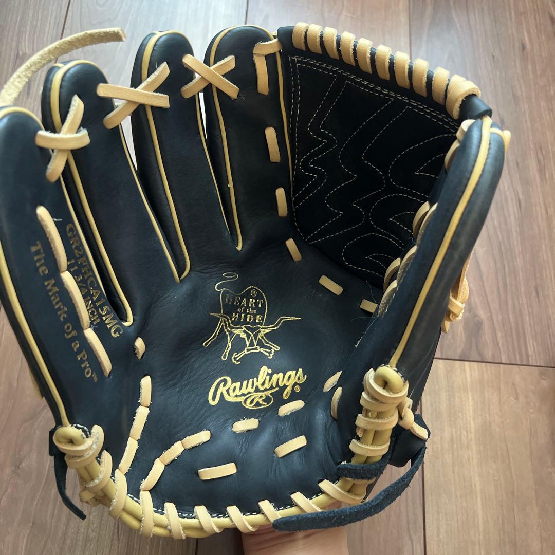 【美品】Rawlings ローリングス HOH軟式投手グローブ左投げ用