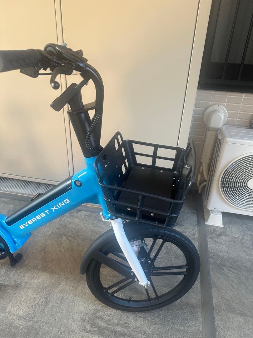 【ほぼ新品】EVERSET XING 電動アシスト自転車 青